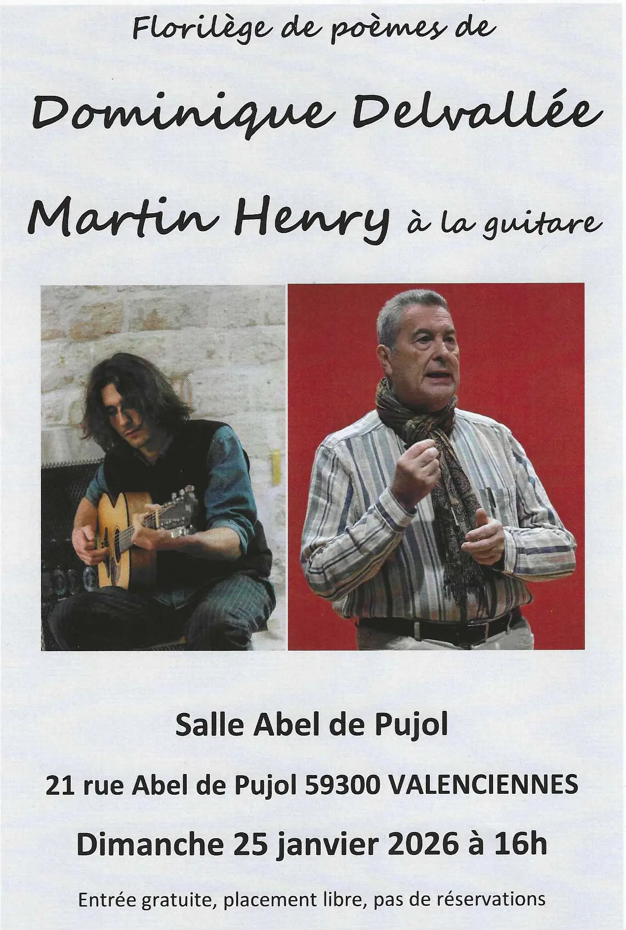 Florilège de poèmes janvier 2026 2