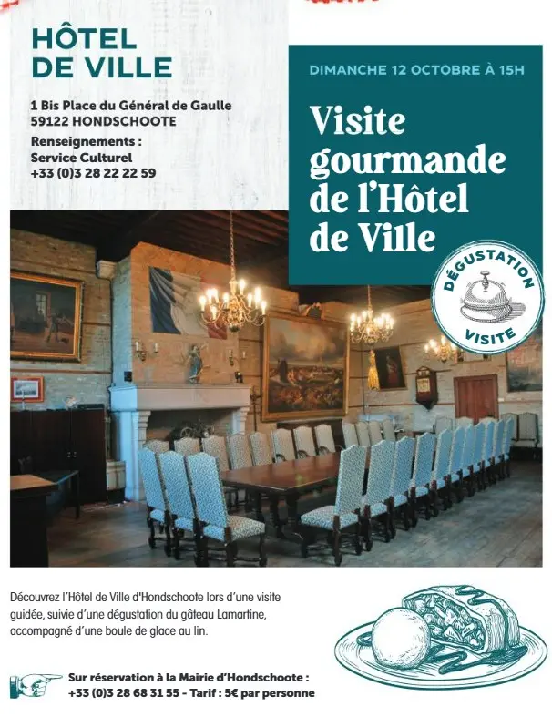 Hôtel de Ville Hondschoote 12 oct