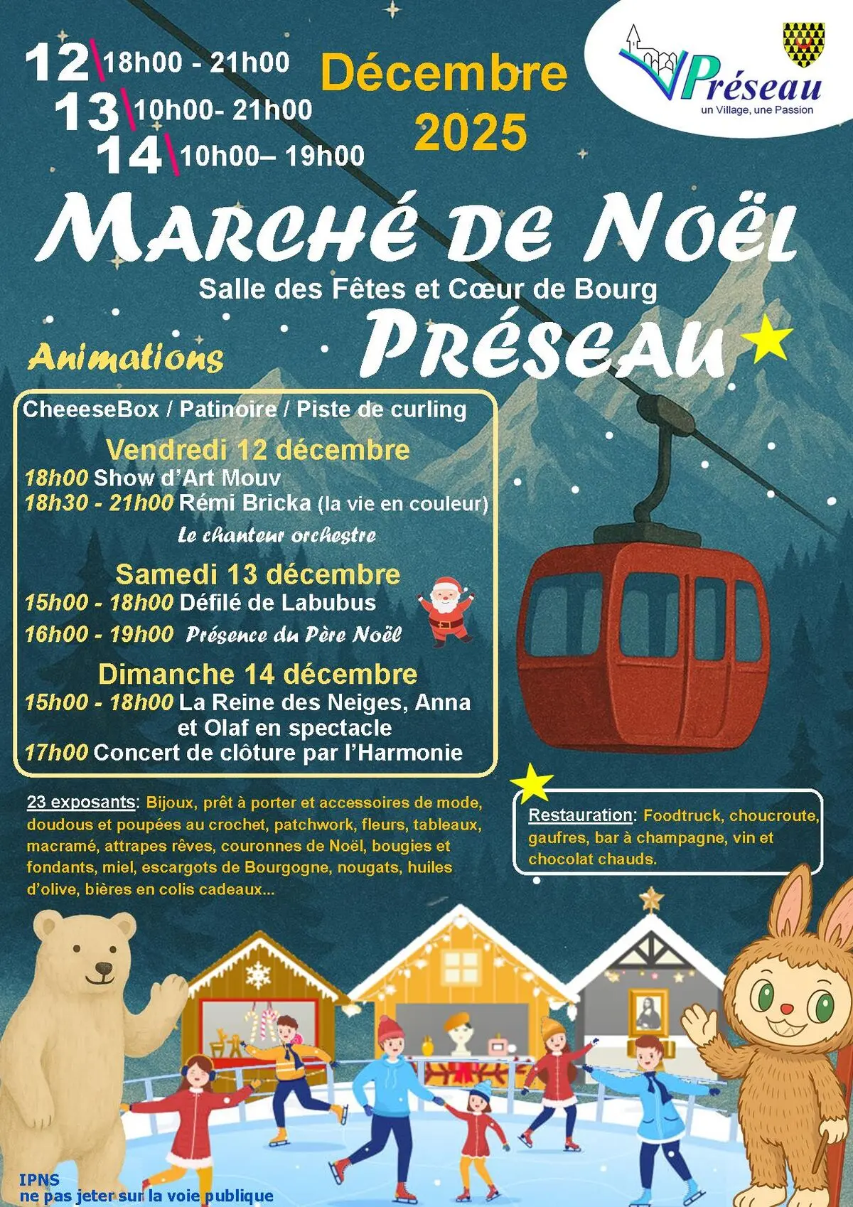 marché-noel-préseau