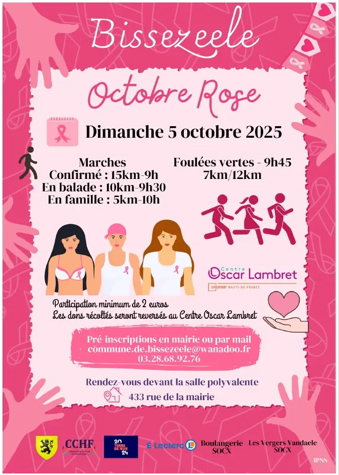 octobre rose Bissezeele