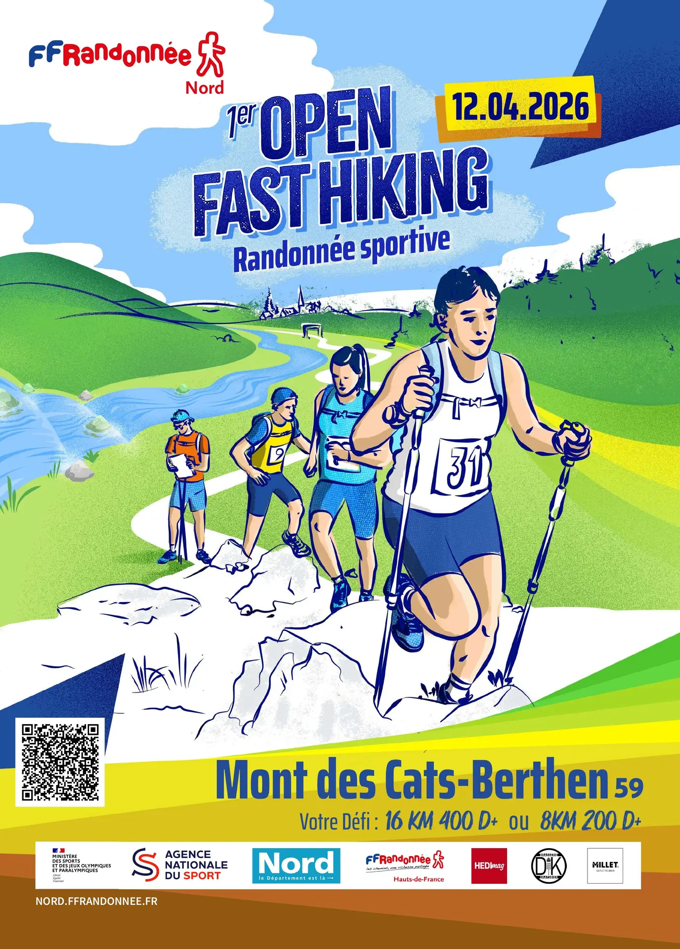 open fast hiking