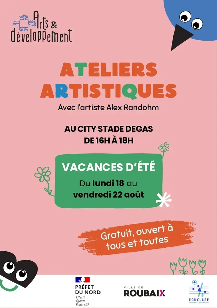 Ateliers artistiques de rue - quartier Hauts-Champs_1