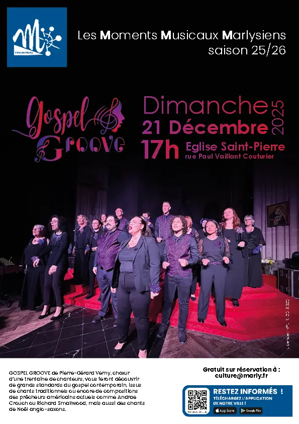 affiche MMM gospel