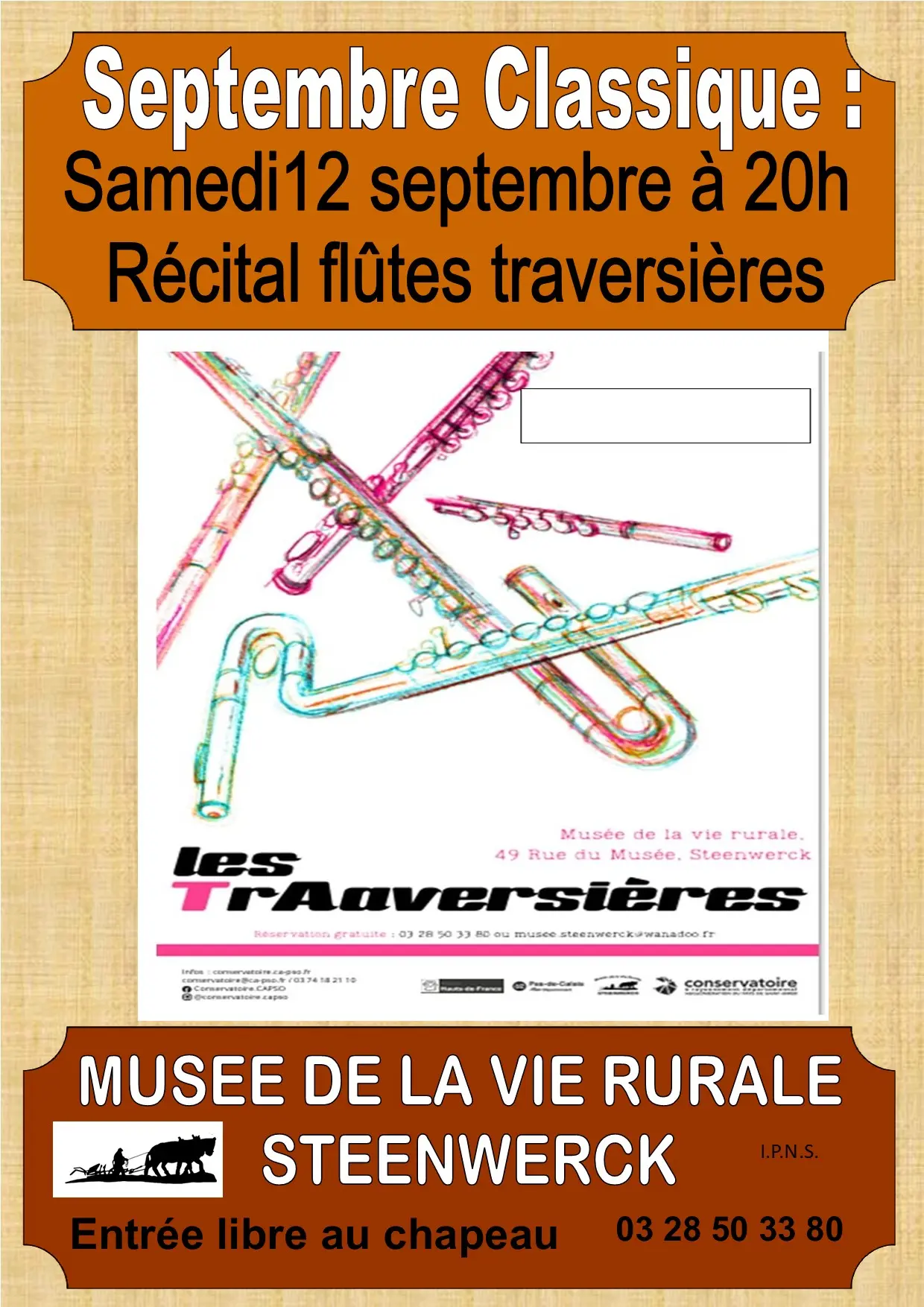 affiche les traversières