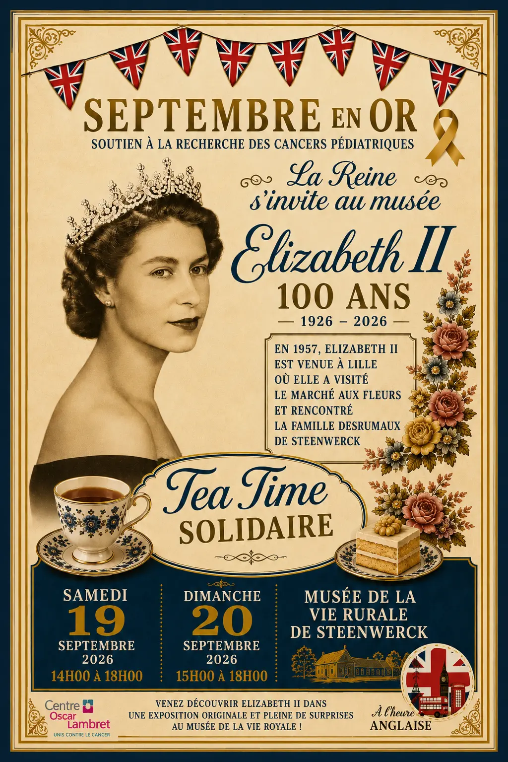 affiche teatime au musée 2026_ 2 dates