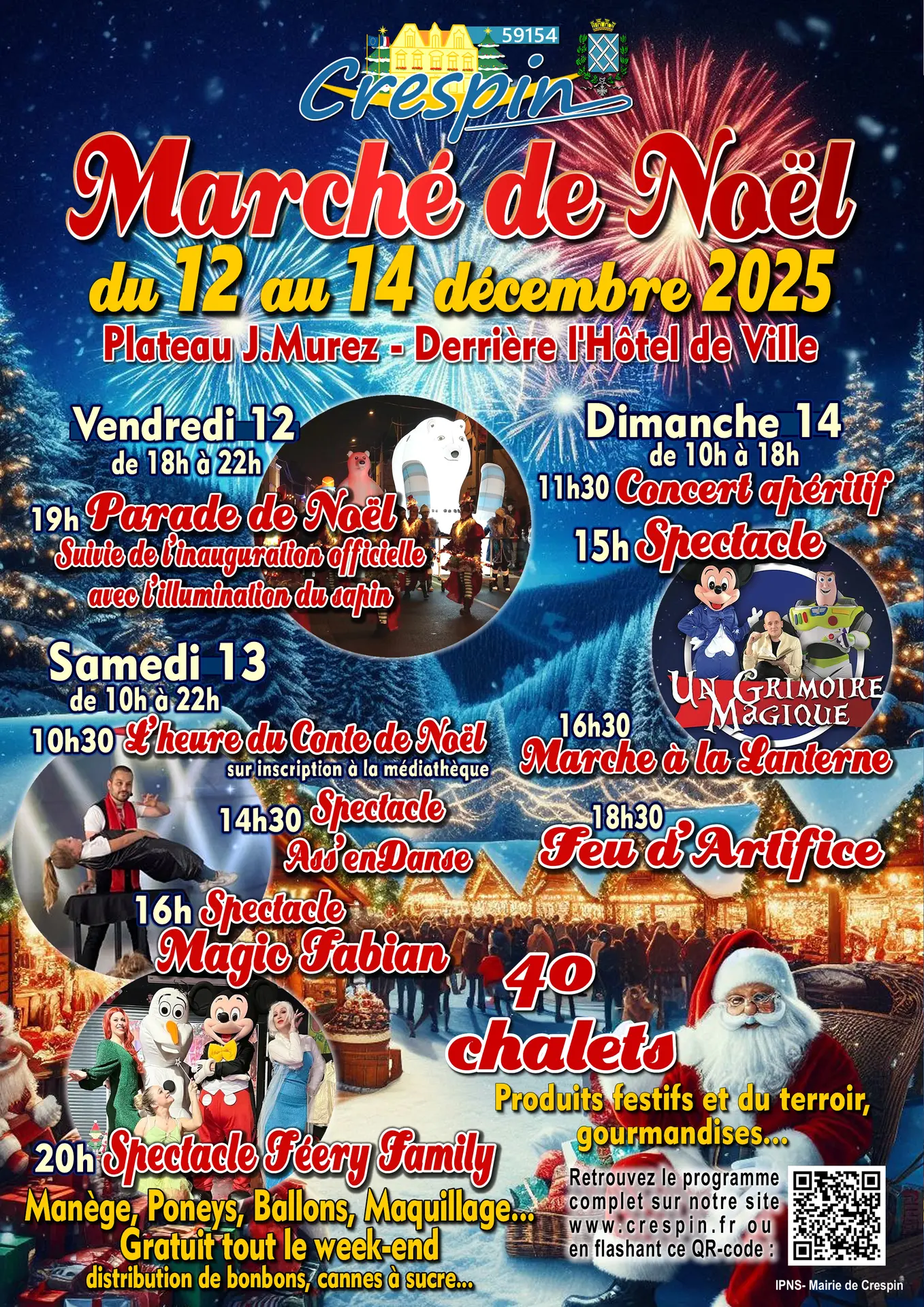 Marché Noël Crespin