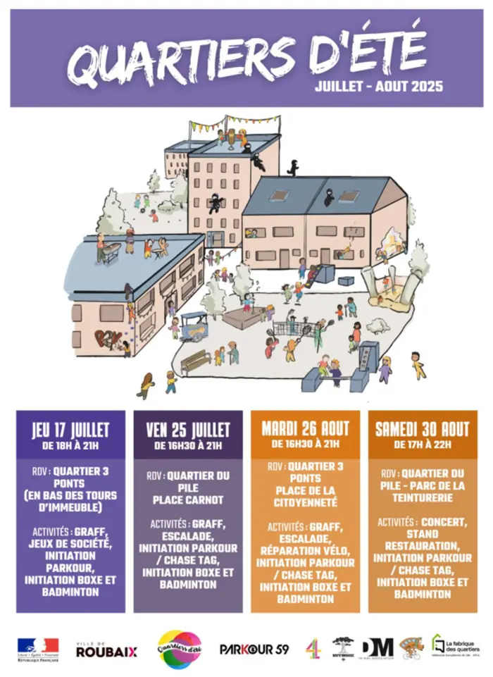 Quartiers d’été – Animations sportives et festives aux 3 Ponts !_1