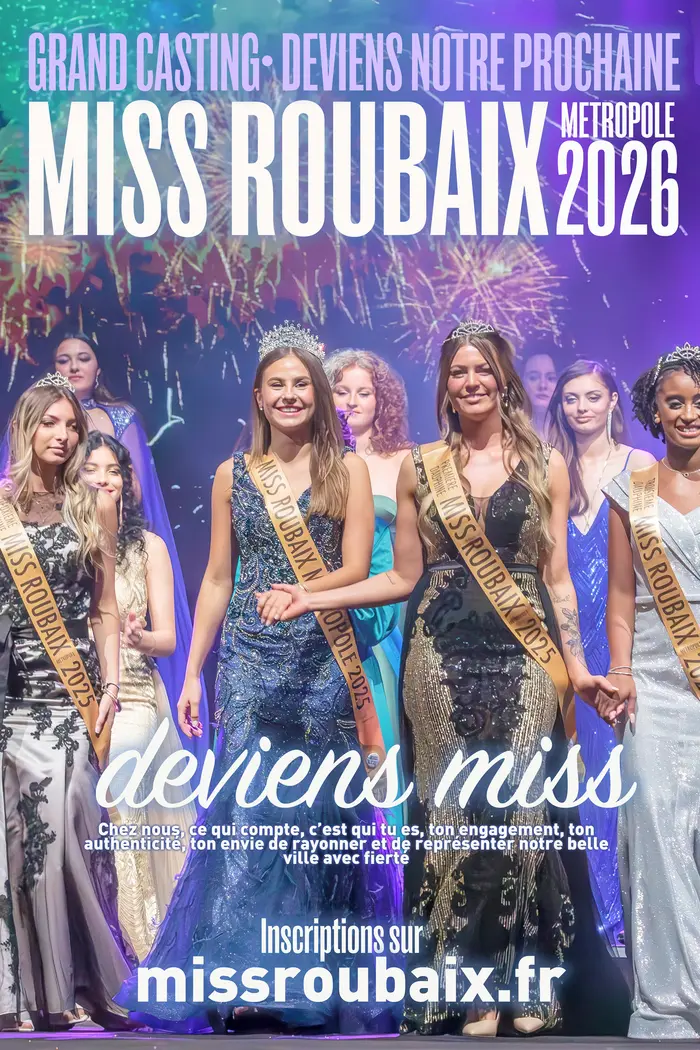Grand Casting MISS ROUBAIX METROPOLE 2025_1
