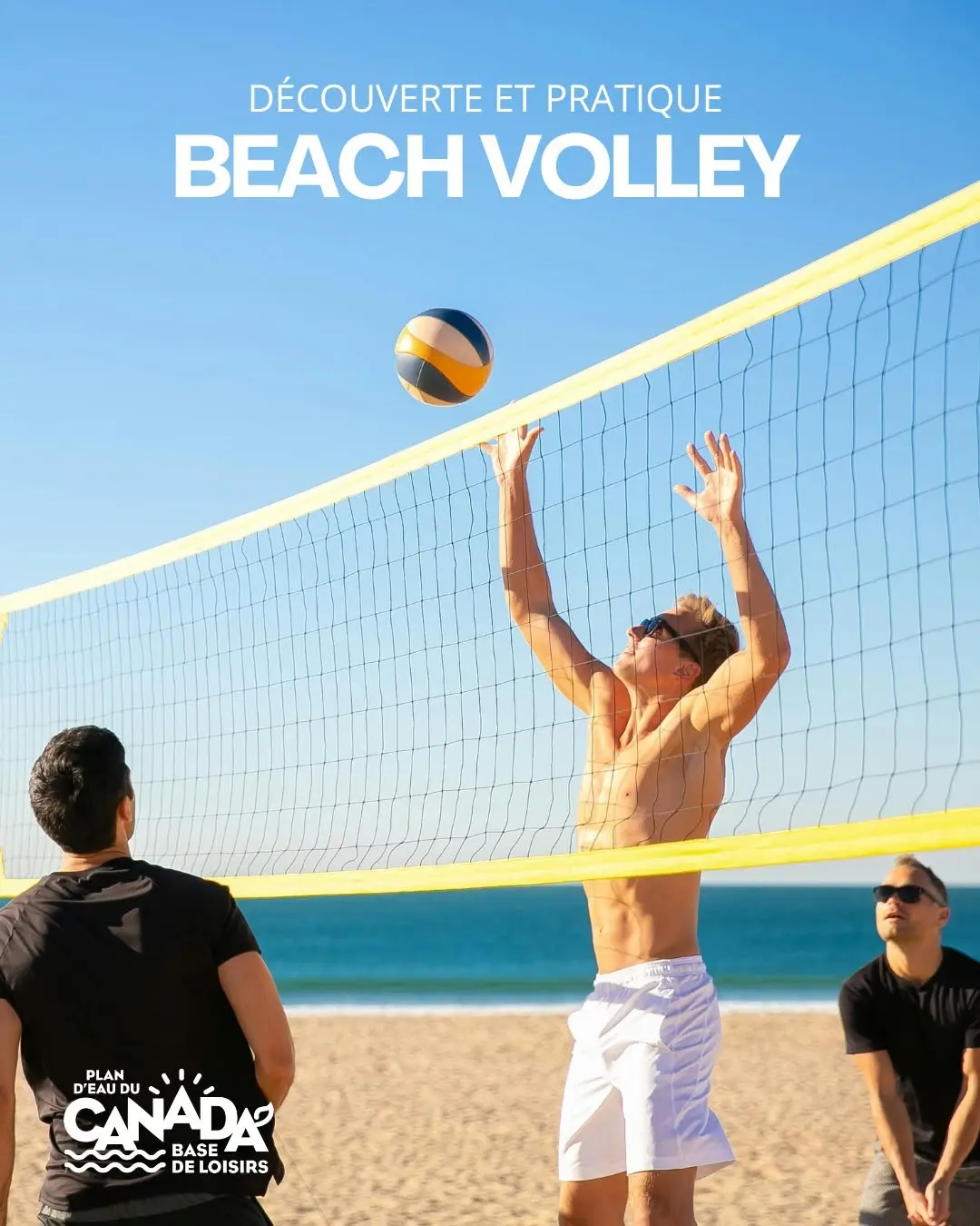 beach volley plan d'eau