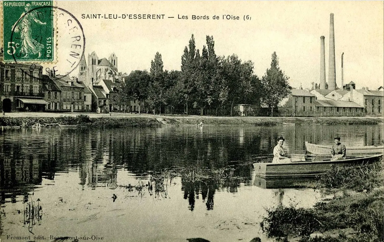 bords de l'oise-quai d'amont et sucrerie
