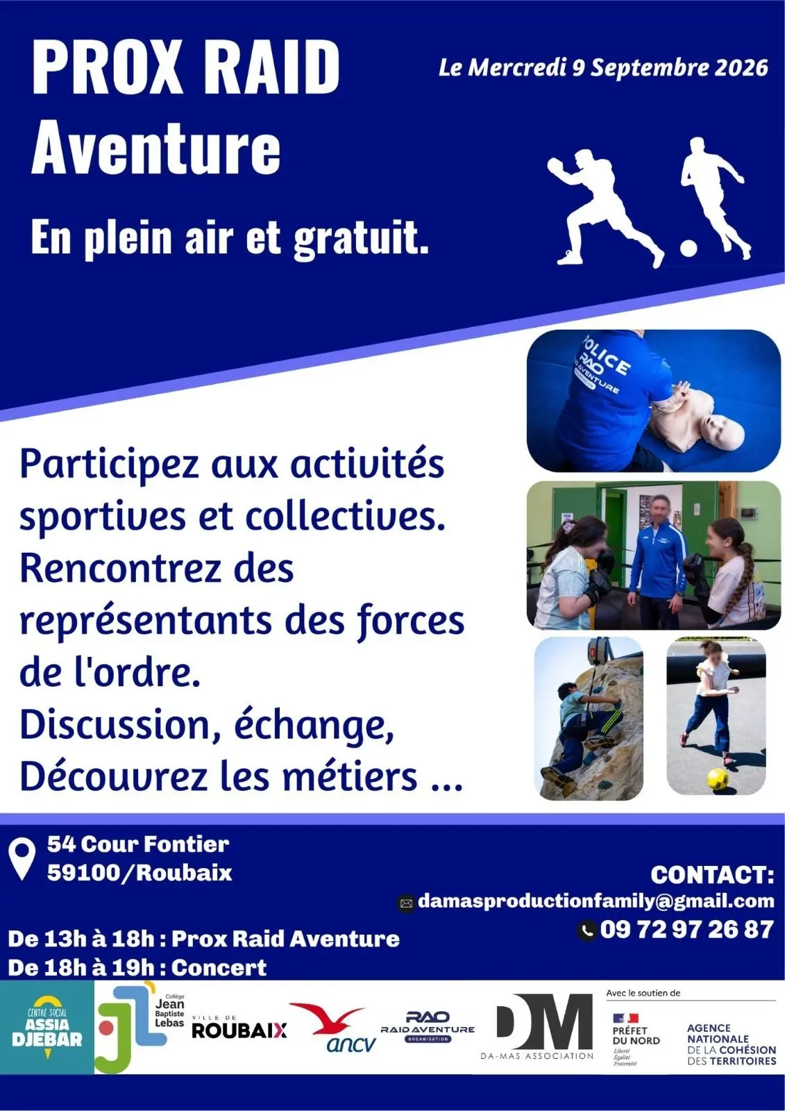 Prox Raid Aventure x Mercredi 9 septembre 2026 x Terrain Fontier x Potennerie x Roubaix_1