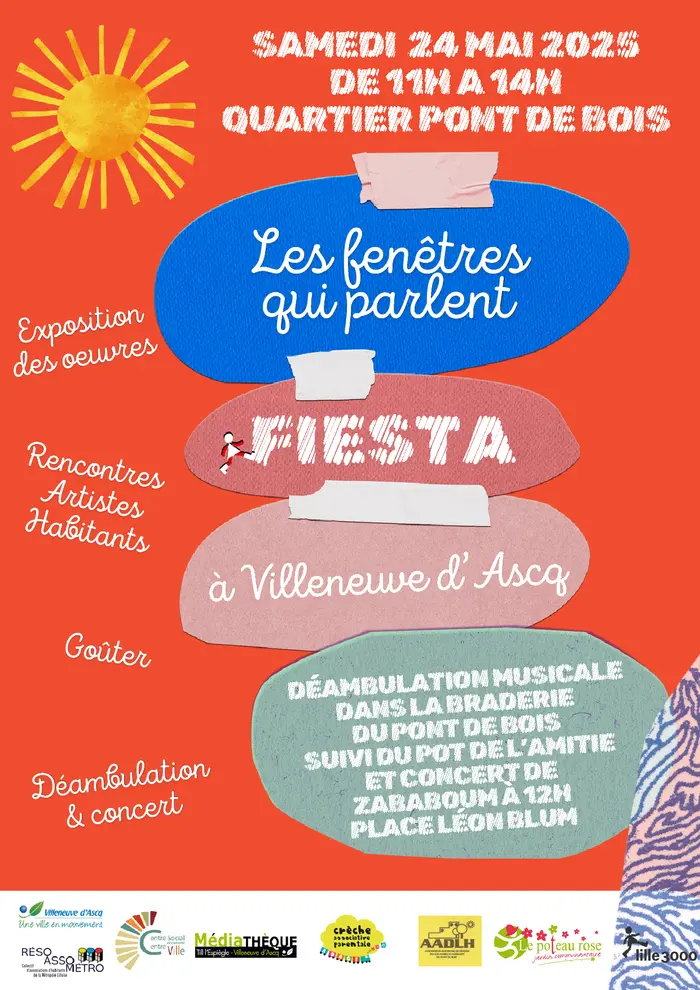 Les Fenêtres qui parlent : Fiesta Multiculturelle – Villeneuve d'Ascq Pont de Bois ✨_1