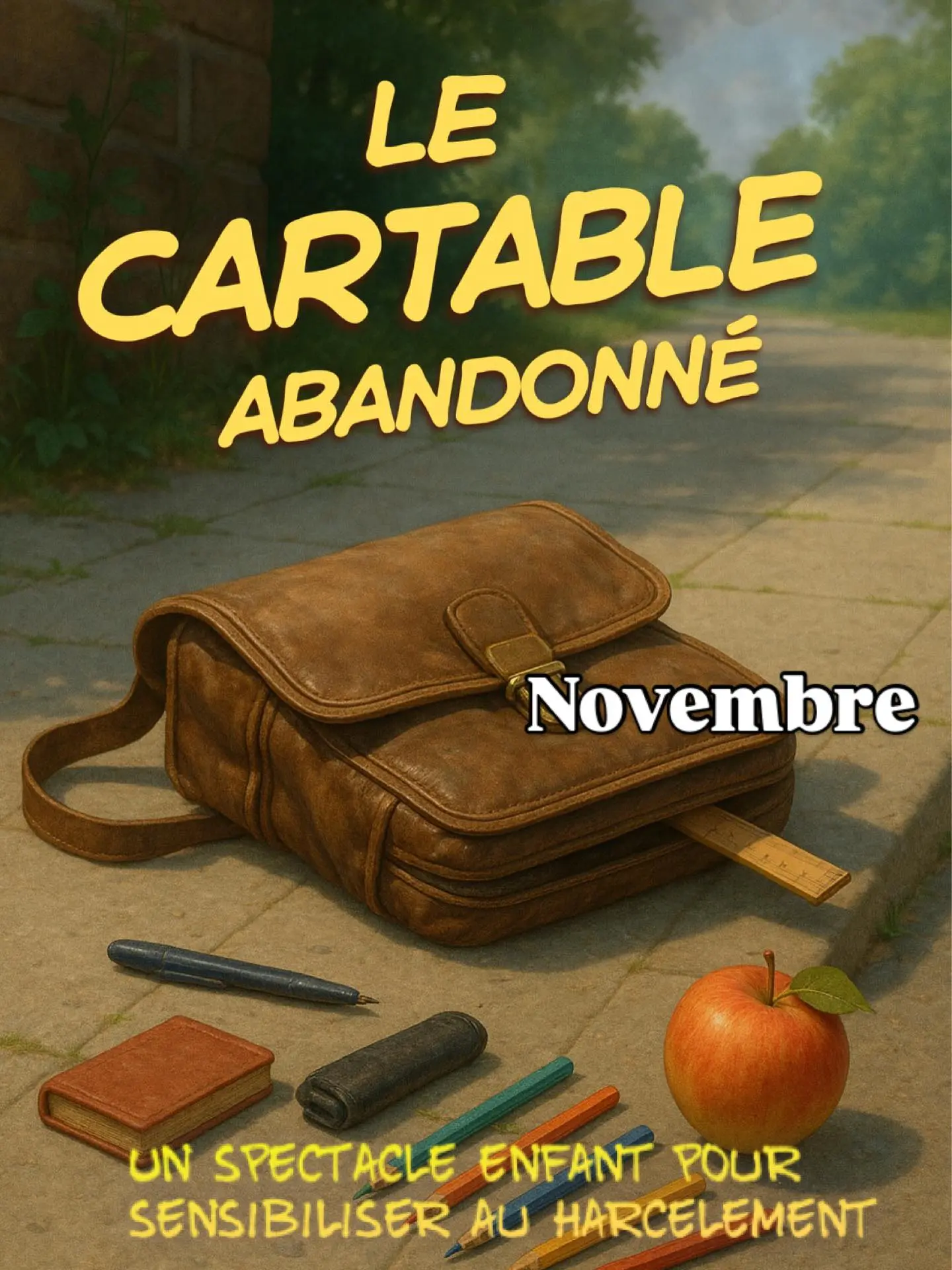 cartable-abandonne-bar-rire-marly-agenda-valenciennes