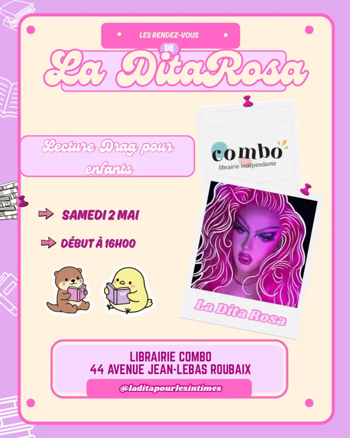 Les lectures drag de La Dita Rosa_1