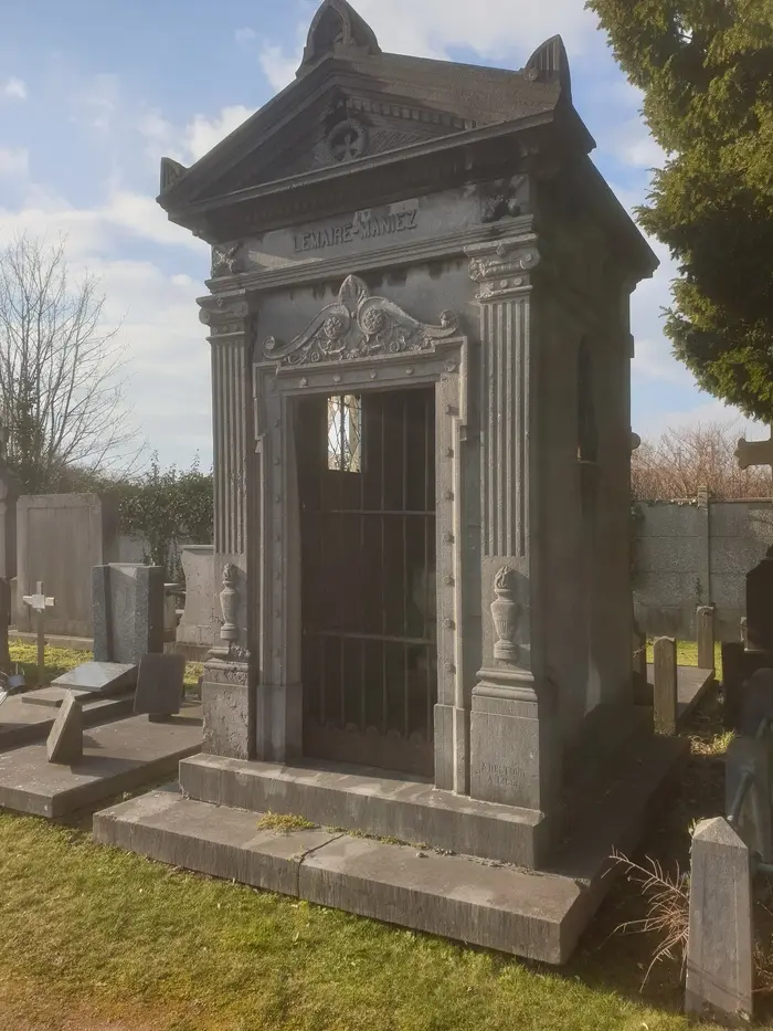 Le patrimoine remarquable du cimetière du Bourg à Lambersart_1