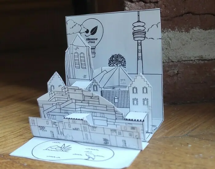 Atelier carte pop-up au château de Flers_1