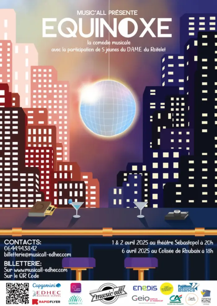 Equinoxe : La nouvelle comédie musicale solidaire de Music’All EDHEC !_1