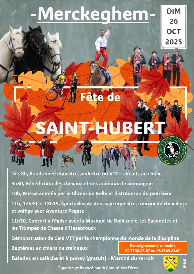 fête de la saint hubert Merckeghem