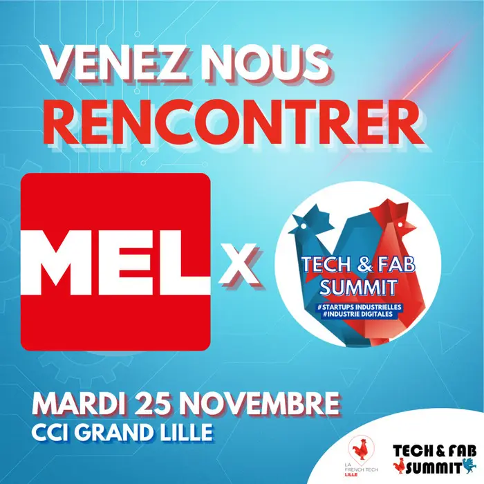 TECH & FAB SUMMIT 2025 : l'industrie du futur s'installe le 25 novembre à la CCI Grand Lille dans la Capitale des Flandres !_1