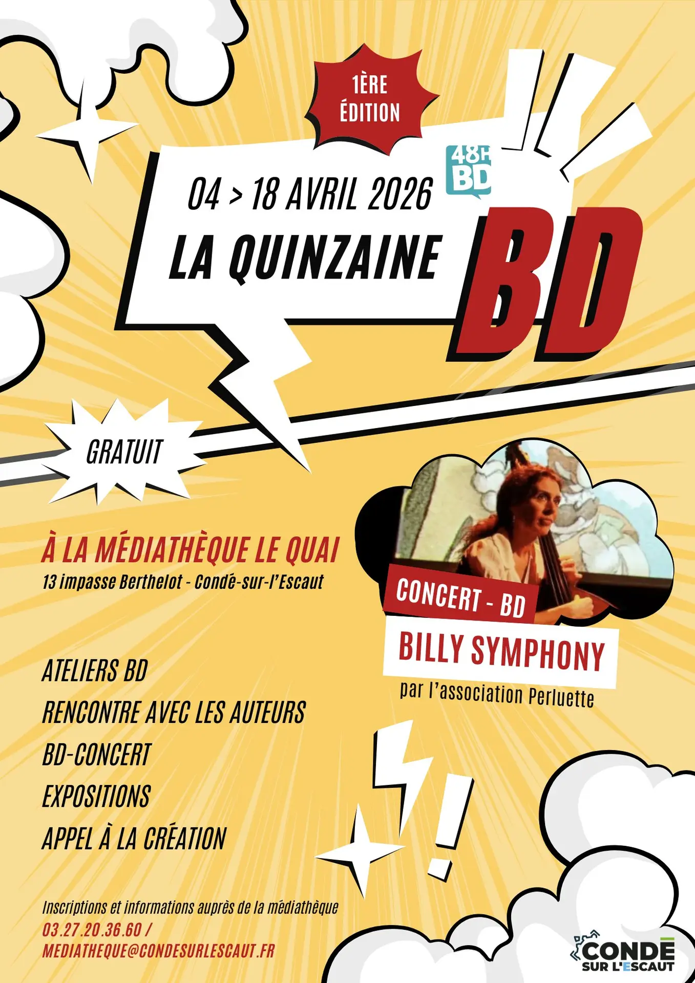 la-quinzaine-BD-condé-agenda-valenciennes