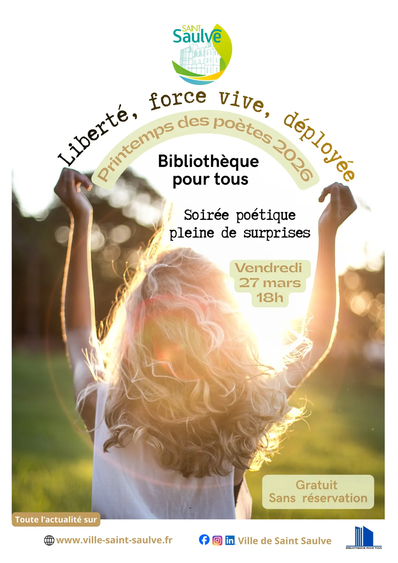 Printemps des poètes Saint-Saulve