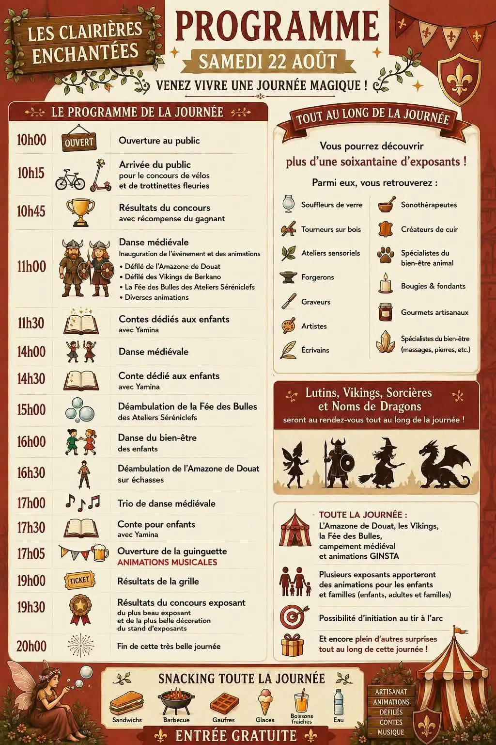 programme-clairieres-enchantees-agenda-valenciennes-anzin-medieval