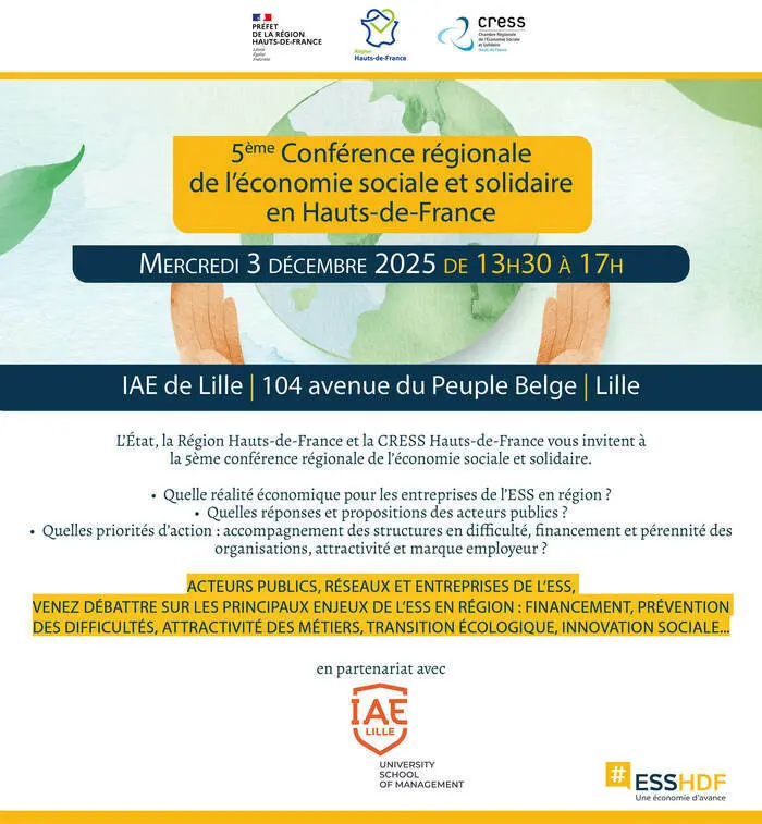 5e conférence régionale de l'ESS en Hauts-de-France_1