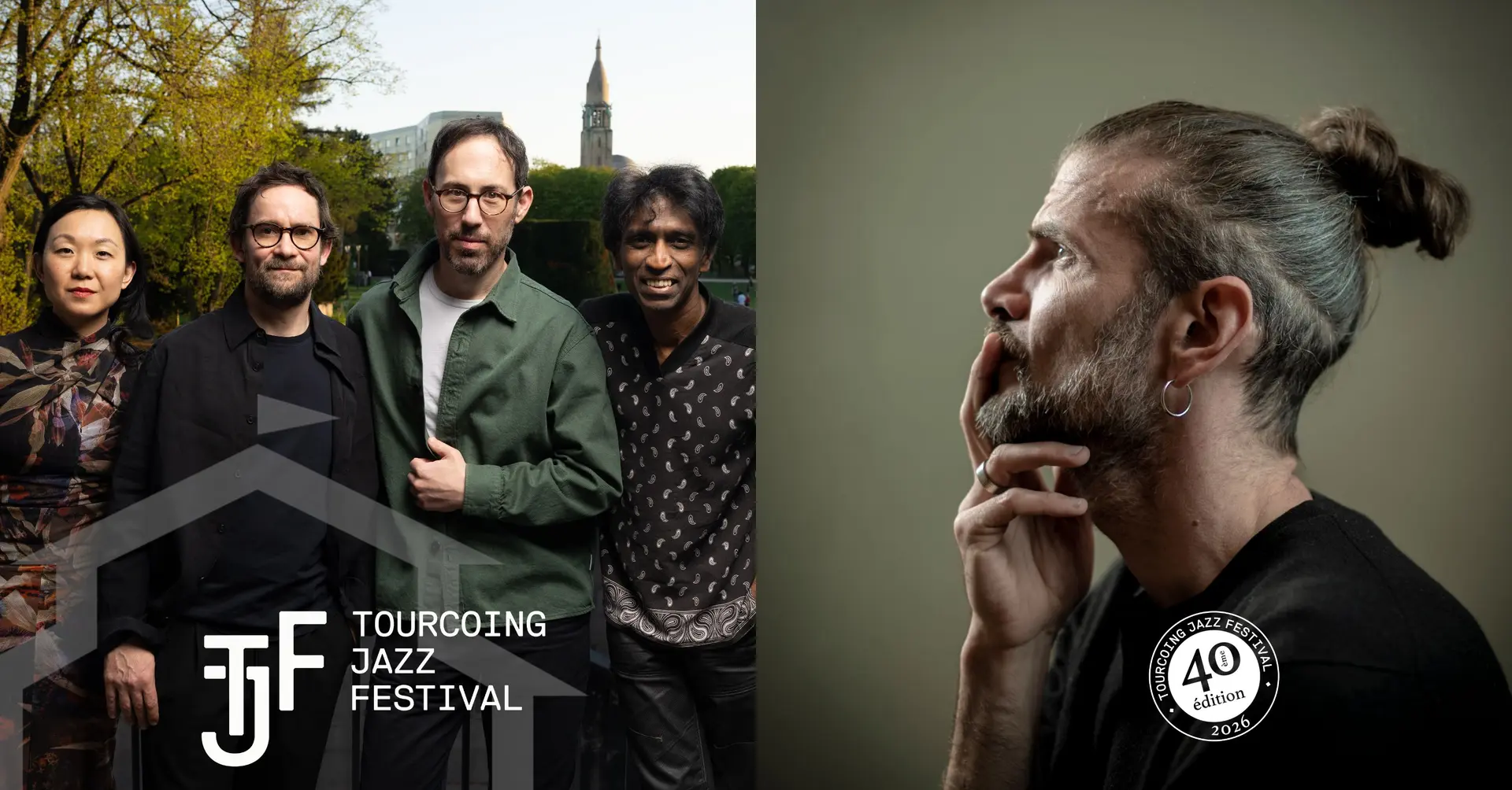 TOURCOING JAZZ FESTIVAL 2026 ⯁ VINCENT PEIRANI QUINTET + EMILE PARISIEN, YARON HERMAN, LINDA MAY HAN_1