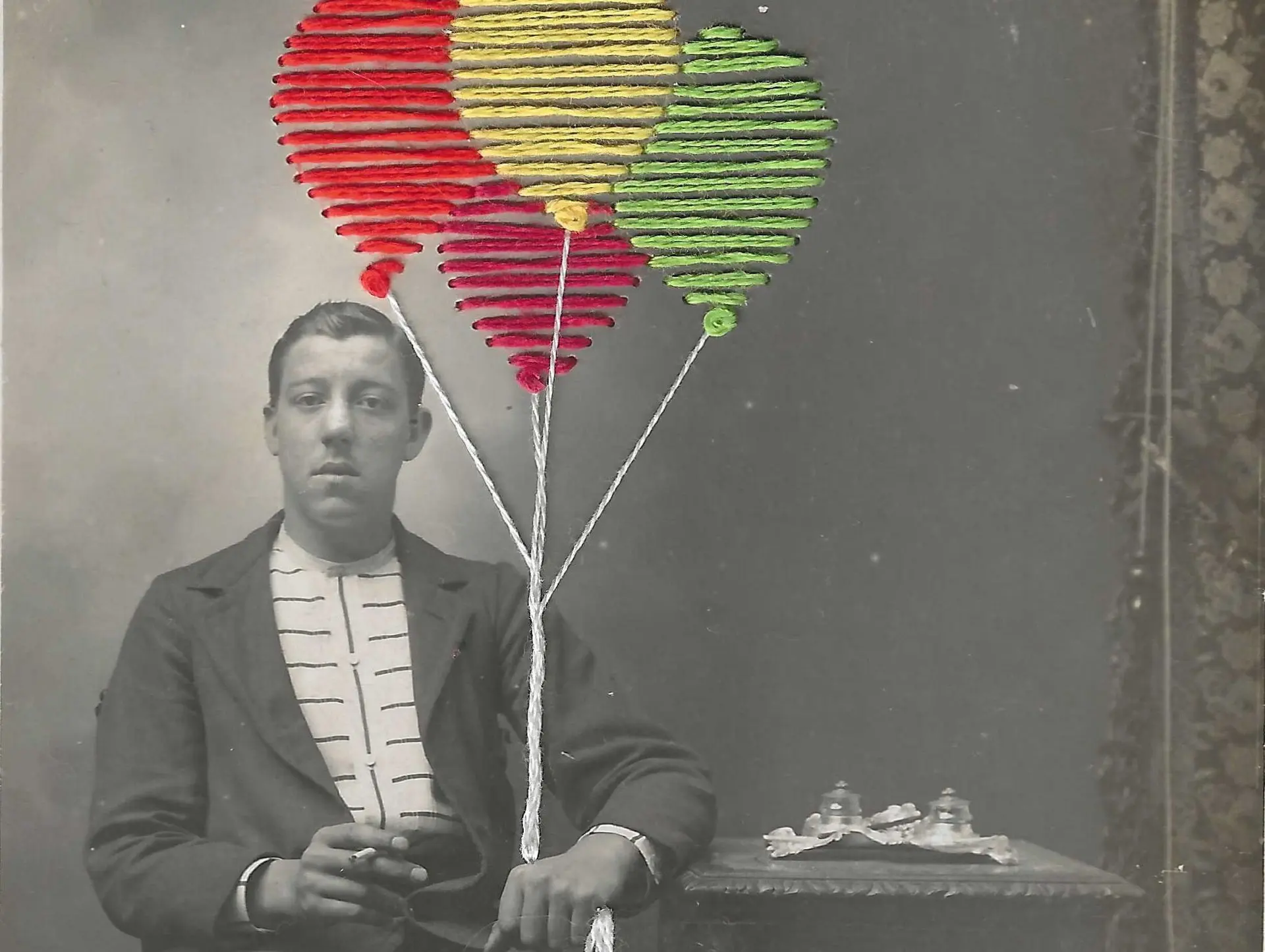 Atelier broderie sur photos « Au fil des archives »_1
