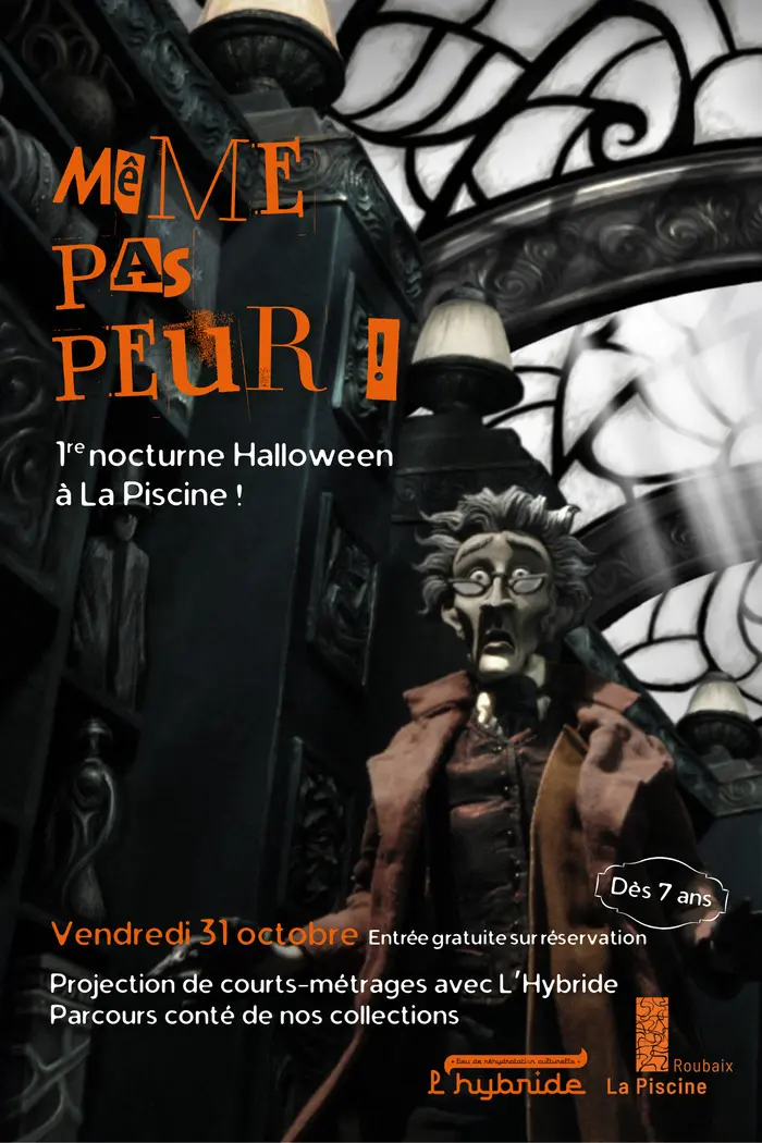 Même pas peur ! première nocturne Halloween à La Piscine_1