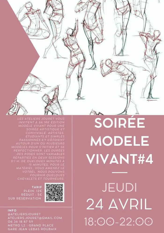 Soirée modèle vivant aux Ateliers Jouret #4_1