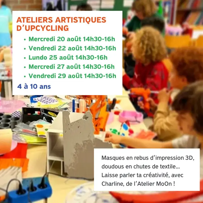 Atelier d'Upcycling Artistique, pour les enfants de 4 à 10 ans_1