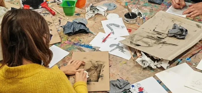 Atelier Gravure - au Mini-Lab / Le MHN fait le Mur_1