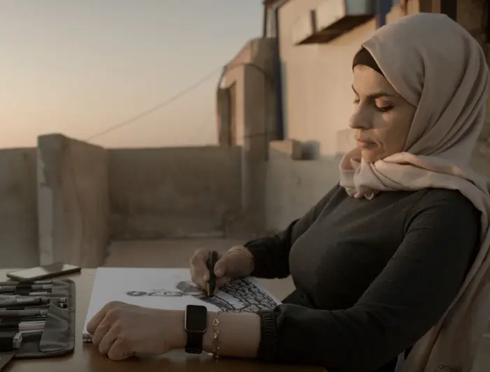 Amany, behind the lines_1