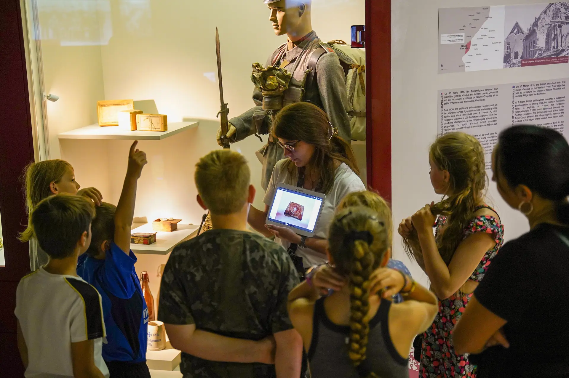 Exposition permanente du Musée de la Bataille de Fromelles_1