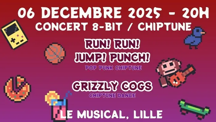 RUN! RUN! JUMP! PUNCH! + Grizzly Cogs_1