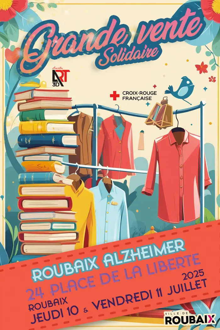 Grande Vente Solidaire au profit de Roubaix Alzheimer_1