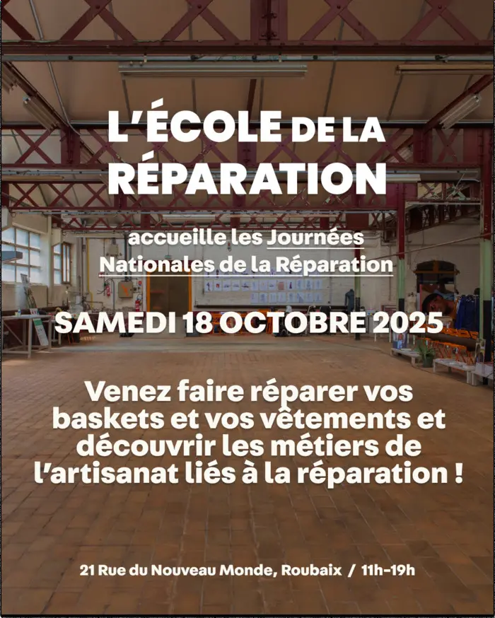Portes Ouvertes de L'école de la Réparation (Journées Nationales de la Réparation)_1