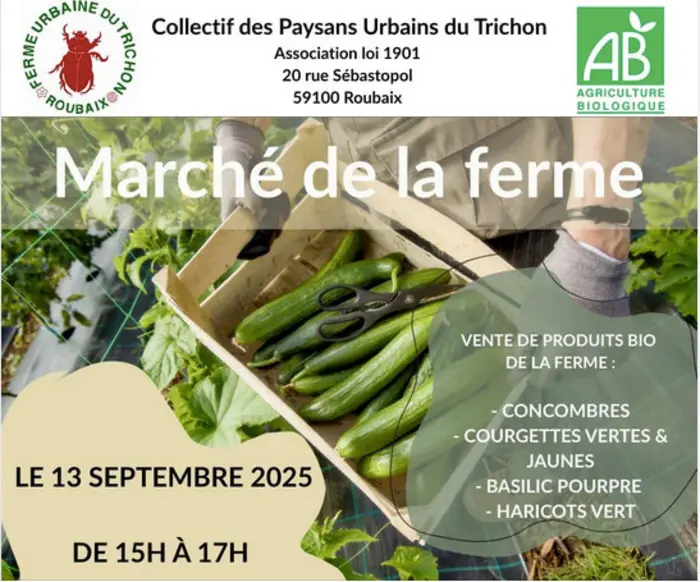 Marché de la ferme Urbaine du Trichon_1