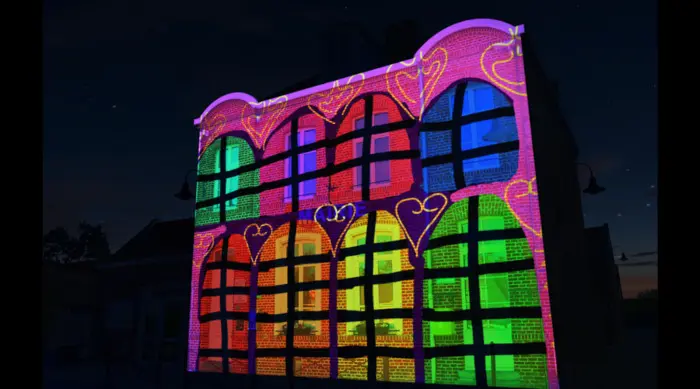 Video Mapping Festival #8 - PÉRONNE-EN-MÉLANTOIS – Mairie – 19 septembre_1