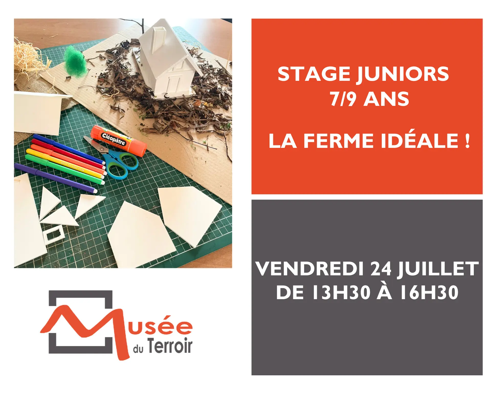 Stage Juniors 7/9 ans : la ferme idéale !_1