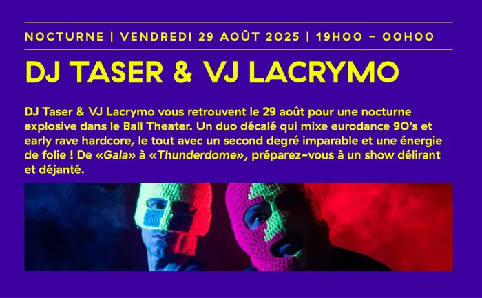 DJ Taser & VJ Lacrymo : La dernière nocturne de L'envers de la fête_1