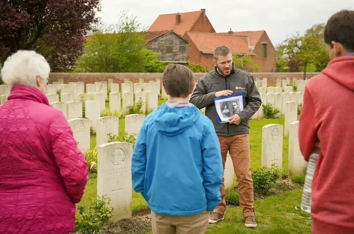 Visite guidée  Les Australiens venus d'ailleurs au Cimetière Militaire de Pheasant Wood_1