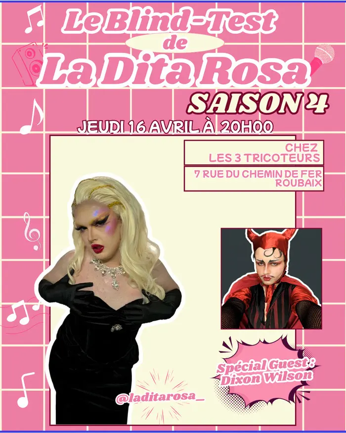 Le Blind-Test de La Dita Rosa, saison 4_1