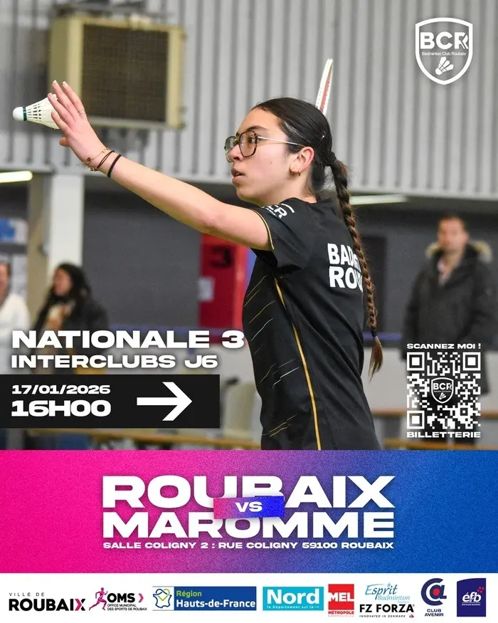 ROUBAIX reçoit MAROMME pour le 6eme journée de NATIONALE 3_1