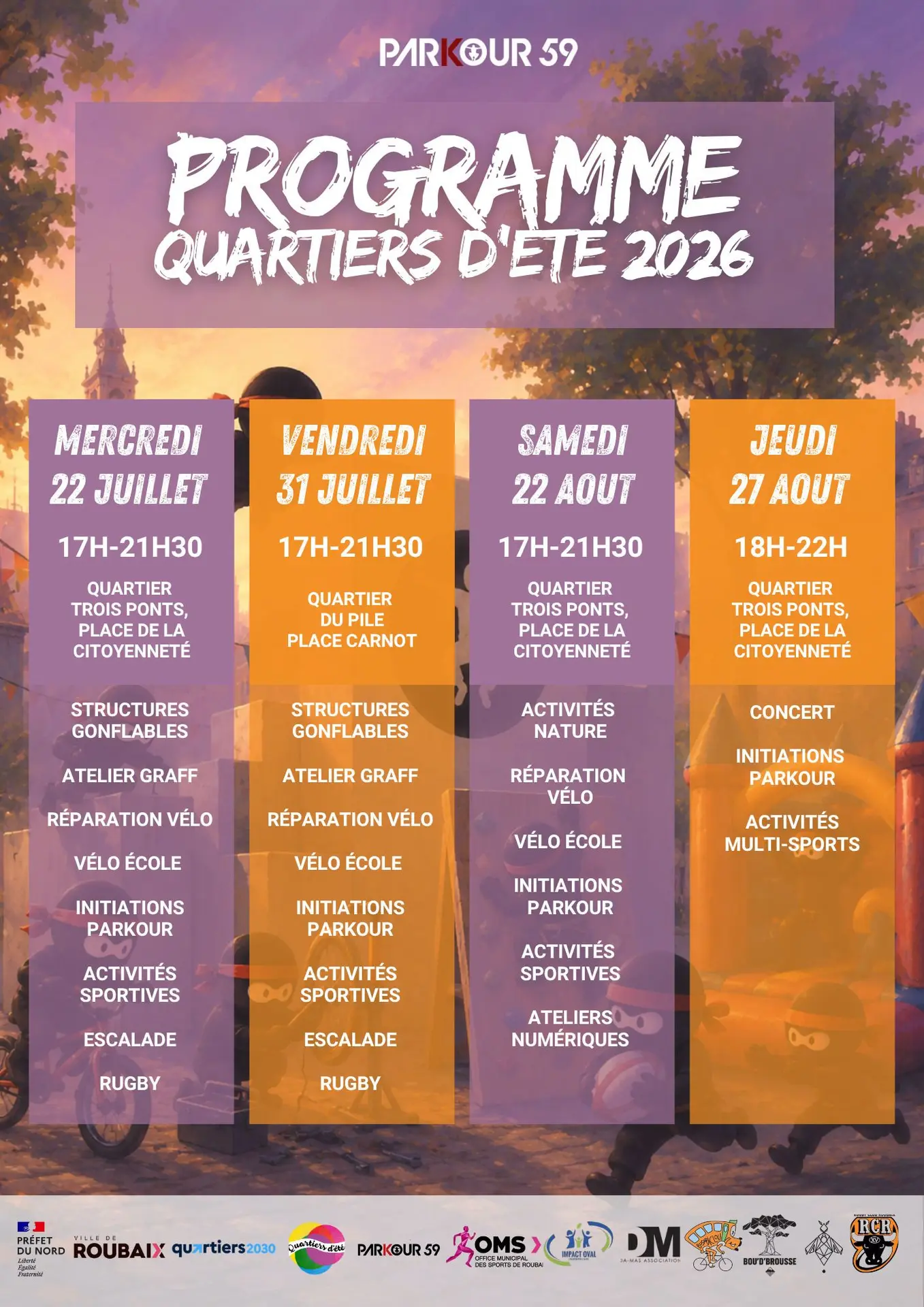 Quartiers d'été Parkour59_1