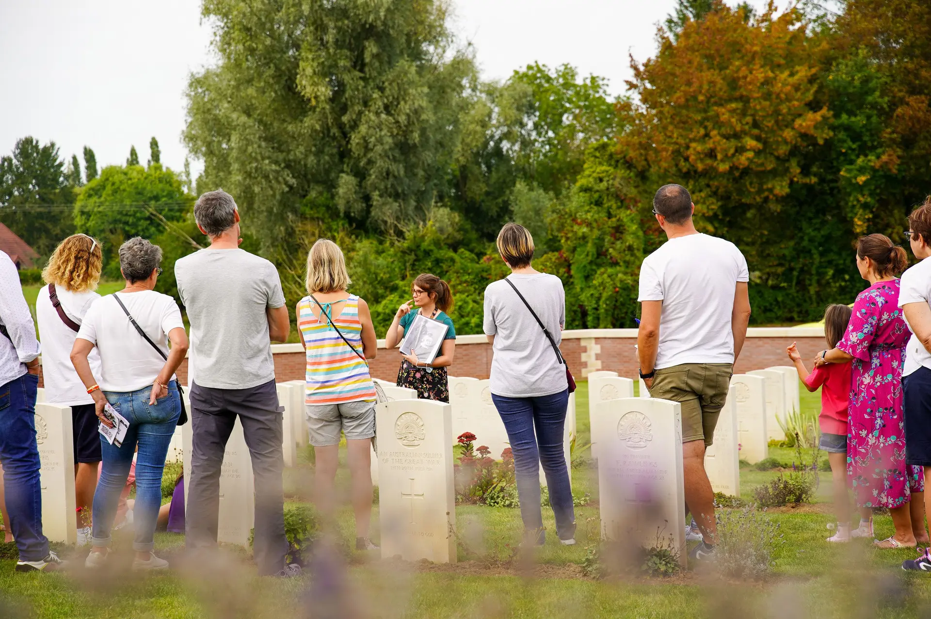 Vous avez du courrier Visite guidée du cimetière militaire de Pheasant Wood_1