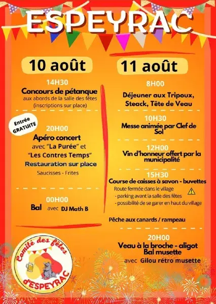 Espeyrac en fête