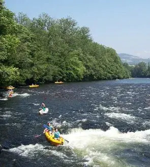 Descente accompagnée et commentée en kayak