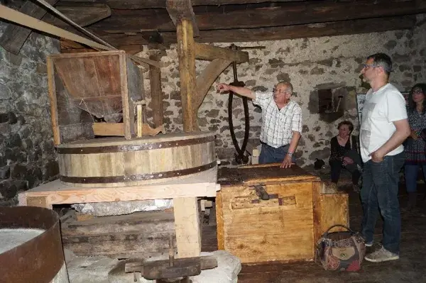 Visite découverte du moulin de Couffinhal à Couesques